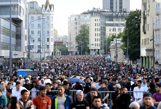 На ряде улиц в Москве ограничат движение 27 мая в связи с Курбан-Байрамом