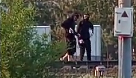 Видео диверсии на железной дороге в Воронеже опубликовали спецслужбы