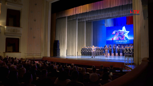 День защитника Отечества в Воронеже отметили иностранные курсанты