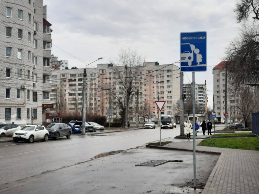 Знак «Чмоки и поки» в Воронеже: где установили и что означает