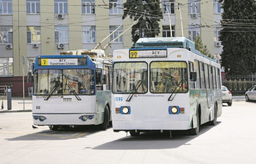 Редкий зверь: число троллейбусов в Воронеже за 30 лет сократилось в 10 раз