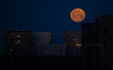 «Оленья луна» осветила Москву