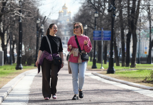 Синоптик Позднякова спрогнозировала потепление в Москве с 25 апреля