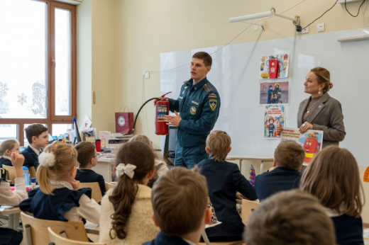 В Физтех-лицее им. П.Л. Капицы прошли занятия по работе с огнетушителями