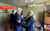 Губернатор лично приехал поздравить с Днём Победы 101-летнего воронежского ветерана
