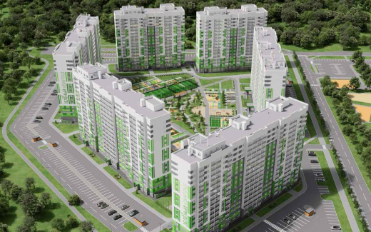 В ЖК «Зеленый квартал» под Орлом заявили строительство еще одного дома за 885 млн рублей