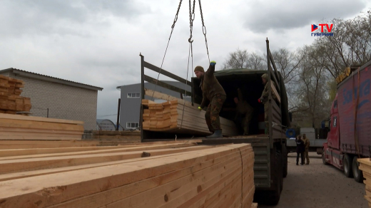 Гуманитарную помощь передали бойцам СВО