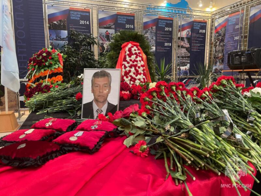 В Жуковском простились с заслуженным спасателем России Андреем Легошиным