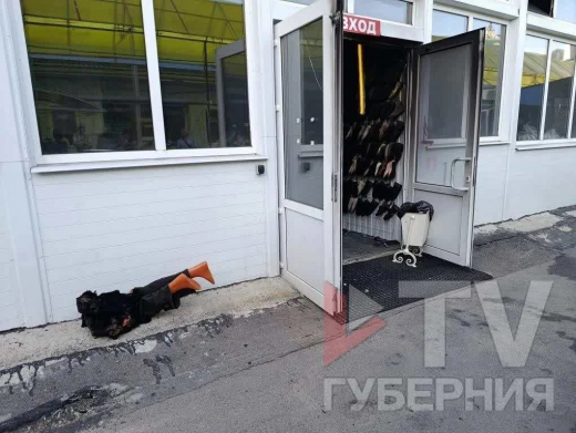 Последствия пожара на Кольцовском рынке показали воронежцам
