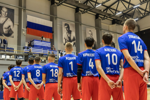 Воронежские волейболисты одержали вторую победу в Майкопе