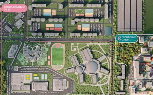 Воронежская девелоперская компания продала часть участков квартала «Городские сады» группе ЭНКО