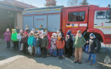 В Одинцово школьники посетили пожарно-спасательную часть №3