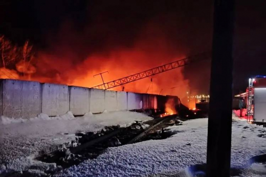 Три воронежских поезда отменили из-за взрыва цистерн