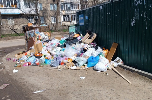 Пожар, крысы и вонь у детского сада: воронежцы страдают из-за свалки между домами
