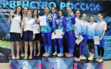 Воронежские пловчихи стали призерами Первенства России