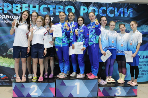 Воронежские пловчихи стали призерами Первенства России