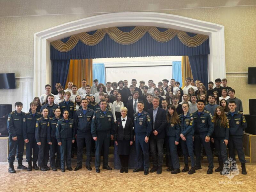 В люберецком техникуме прошла встреча по вопросам пожарной безопасности