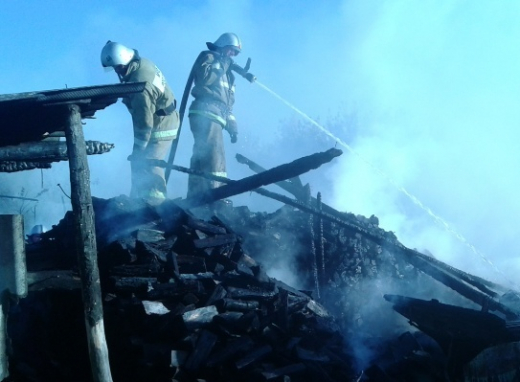 10-летний мальчик получил ожоги при пожаре в гараже в Воронежской области