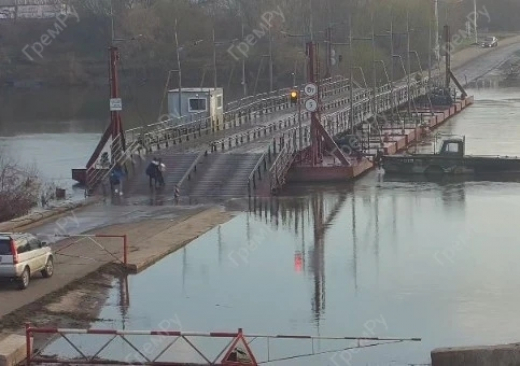 Воронежцы пожаловались на очередное закрытие понтонного моста в Шилово