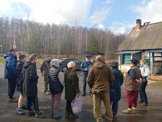 Правила  пожарной безопасности напоминают жителям Зарайска