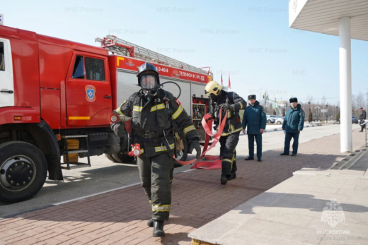 В Шатуре проведена тренировка по эвакуации на объектах с массовым пребыванием людей