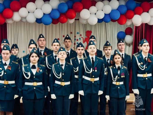 Стихи кадетов звучат в честь героев Отечества