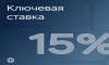 Банк России снизил ключевую ставку до 15% годовых