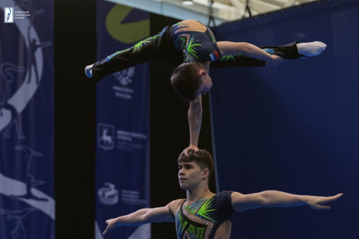 Воронежские акробаты завоевали ещё три медали Первенства России