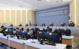 Глава МЧС России осмотрел мобильный госпиталь Федерального центра медицины катастроф