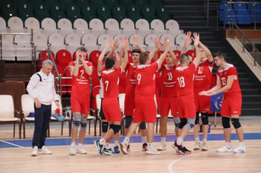 Воронежские волейболисты одержали третью подряд победу