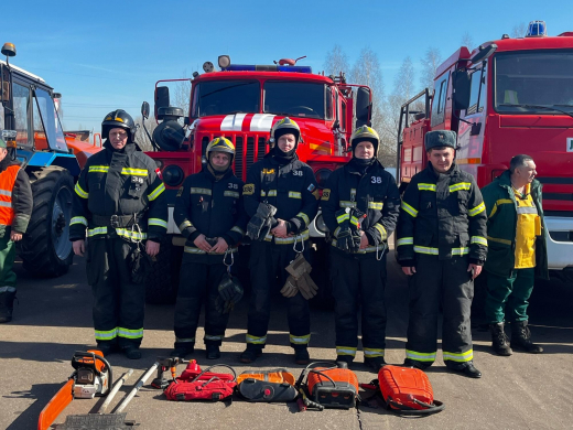 В Ногинске проведена проверка готовности сил и средств к пожароопасному сезону