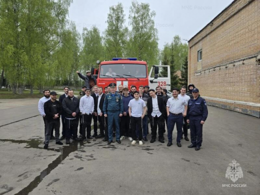 День пожарной безопасности проведен в Ешиве «Томхей Тмимим»