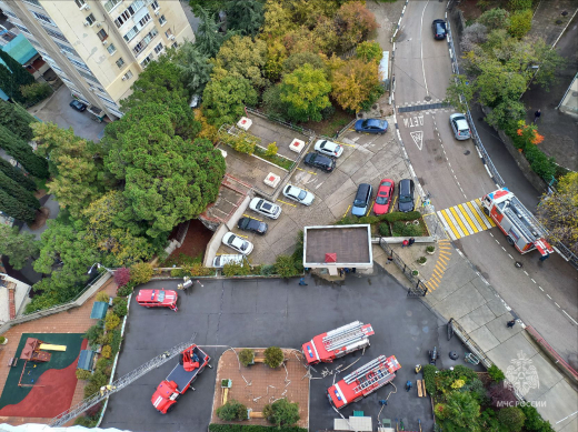 Пожар условный - высота реальная!