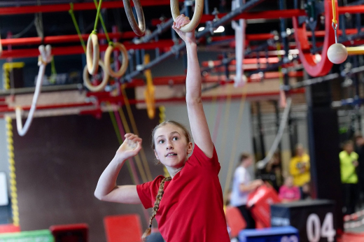 Воронежцы стали героями турниров по ниндзя-спорту