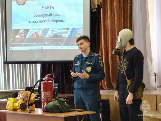 Школьникам Наро-Фоминска рассказали о гражданской обороне
