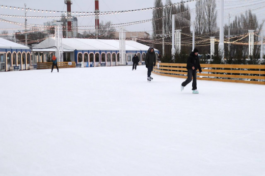 Все площадки главного воронежского катка вернулись к полноценной работе