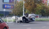 Жёсткое ДТП с опрокидыванием произошло около ТЦ «Арена» в Воронеже