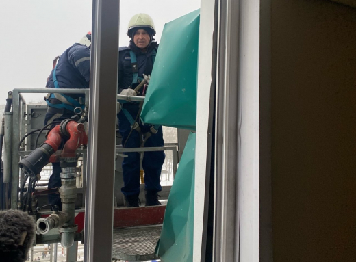 Что сейчас происходит в пострадавших от беспилотников домах в Воронеже