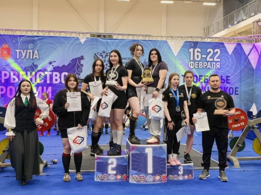 Воронежцы завоевали три медали Первенства России по пауэрлифтингу