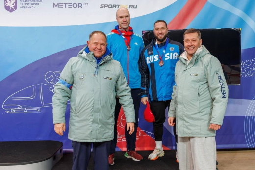 Воронежские бобслеисты завоевали три медали всероссийских соревнований