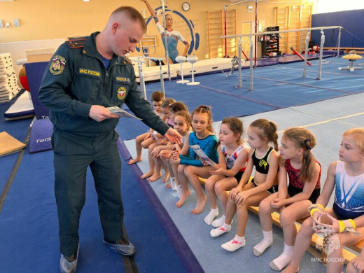 Сотрудники МЧС России провели для школьников Наро-Фоминского округа уроки безопасности на льду