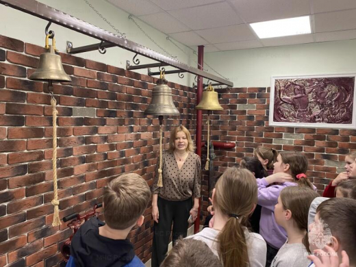 Школьники Каширы посетили музейно-выставочный центр Главного управления