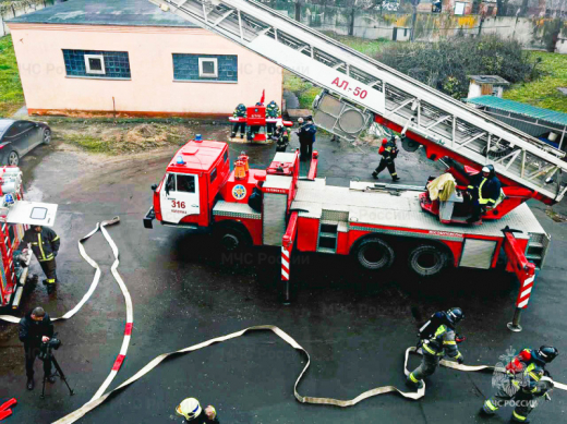 Пожарные учения проведены на предприятии «Коломнахлебпром»