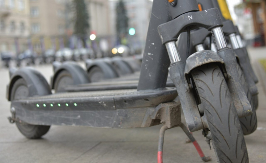 В Воронеже начался сезон аренды электросамокатов