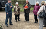 В Сергиевом Посаде сотрудники МЧС контролируют соблюдение гражданами требований пожарной безопасности