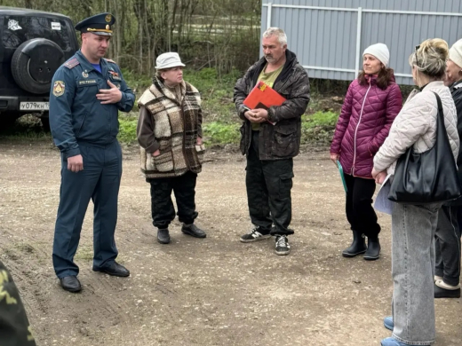 В Сергиевом Посаде сотрудники МЧС контролируют соблюдение гражданами требований пожарной безопасности