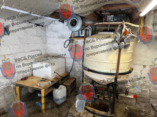 В работе ликвидированной нарколаборатории в Воронежской области нашли украинский след