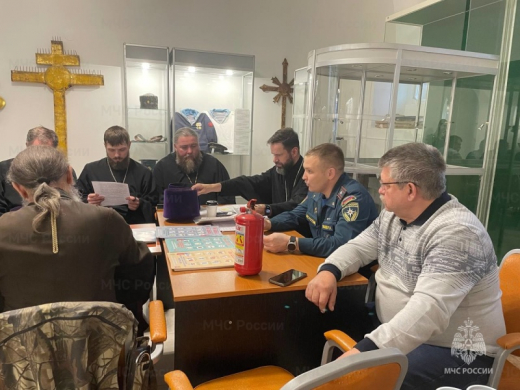 В Можайске сотрудники МЧС России встретились с представителями духовенства