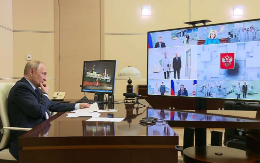 Владимир Путин поблагодарил строителей ДСК за новый корпус онкоцентра в Воронеже