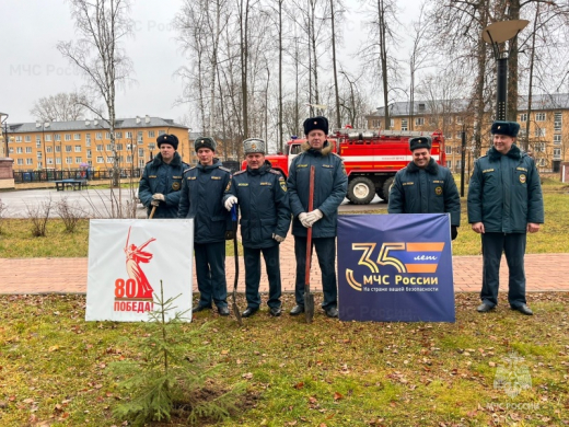 Пожарные Шатуры участвуют в акции 